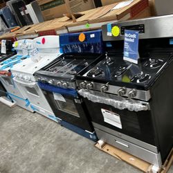 New Stoves Available Starting At $550&up 1 Year Warranty