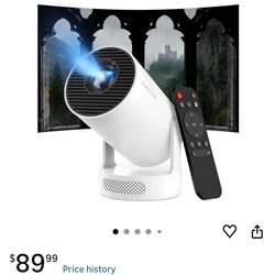 Brand new Projector with Wifi and Bluetooth, Support 4K, Portable Projector, 5W Sound Base Speaker, 170 ANSI, Android, Auto Vertical Keystone 210° Rot