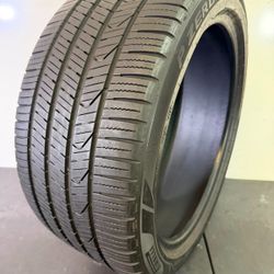 V802  255 40 19 100Y  Pirelli  Pzero AS Plus 3  One Used Tire 75% Life 