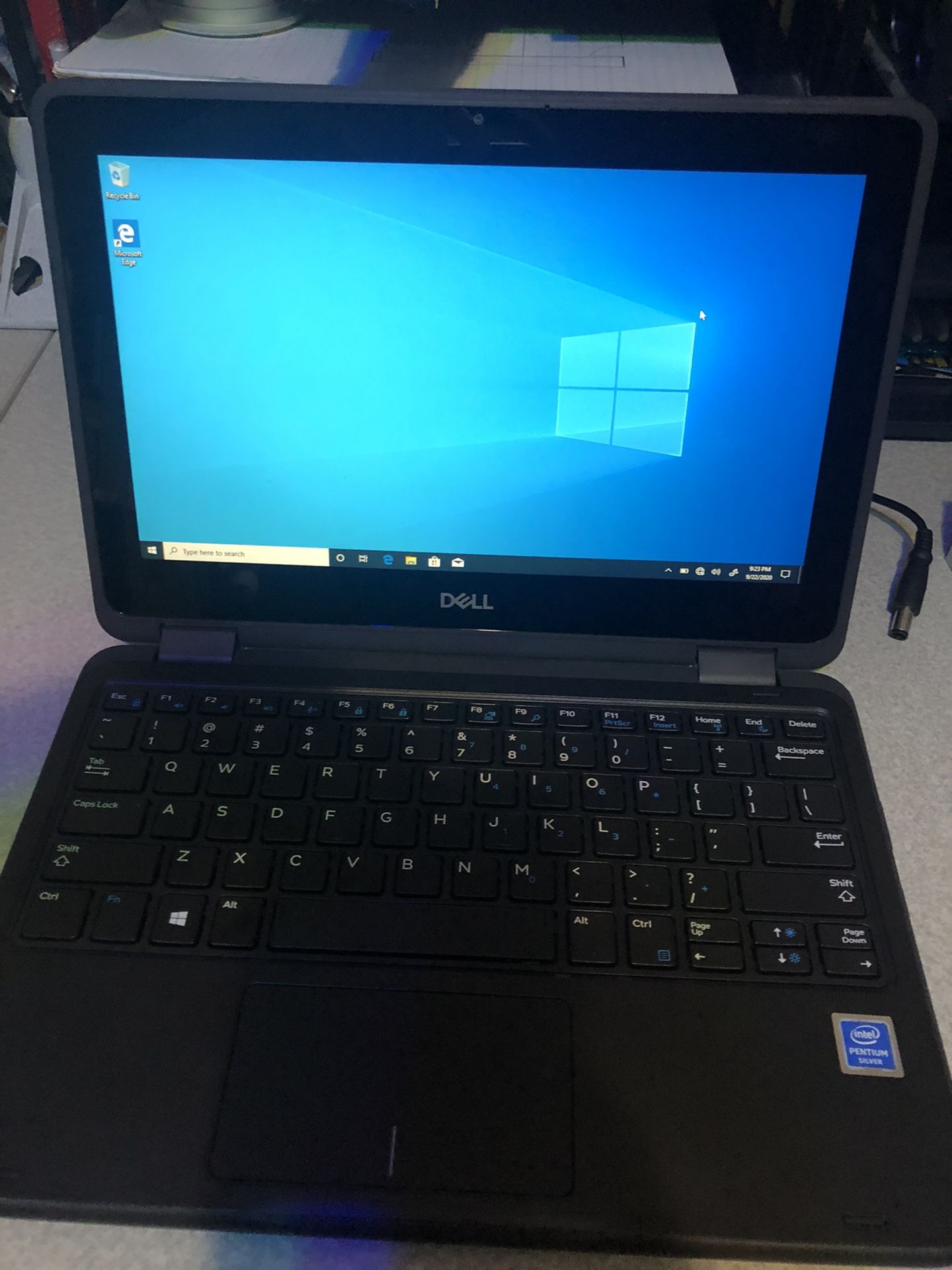 11.6” dell 2-in-1 laptop