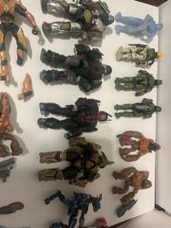 Halo Action Figure Lot – Mixed Characters