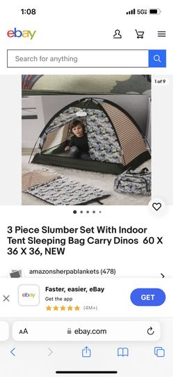 Kids Dinosaur Tent/sleeping Bag 