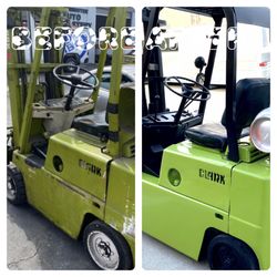 Forklift Trailer Bobcat Heavy Equipment Paint 