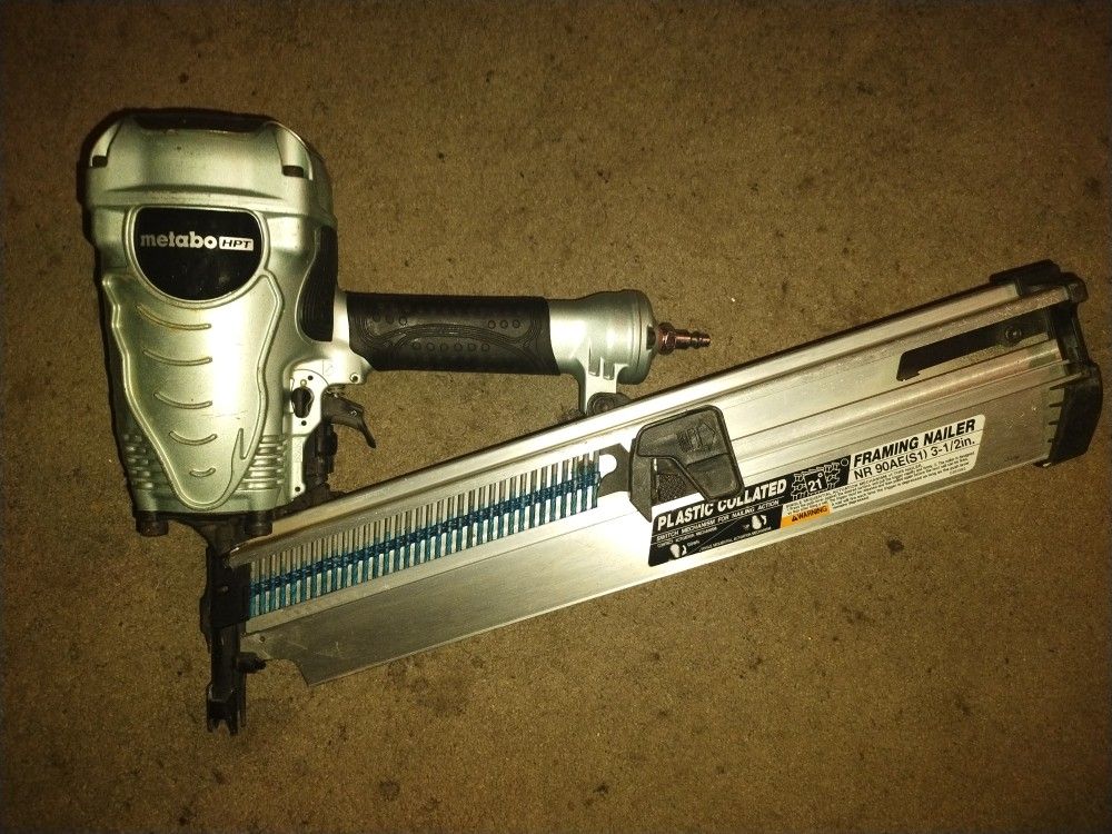 METABO NR90AE 3 1/2" Framing Nailer
