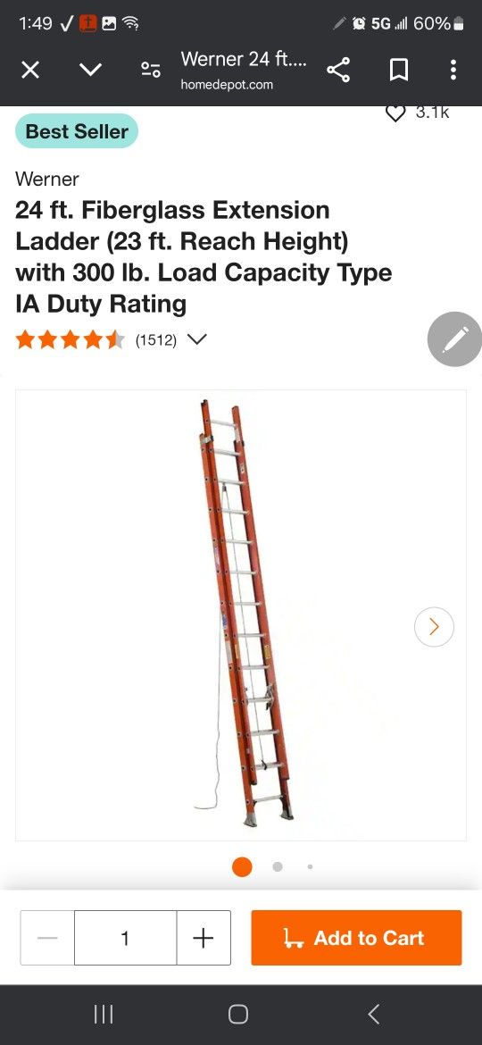 24ft Ladder Werner