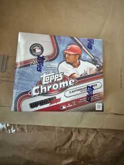 2025 Topps Chrome Update Jumbo box