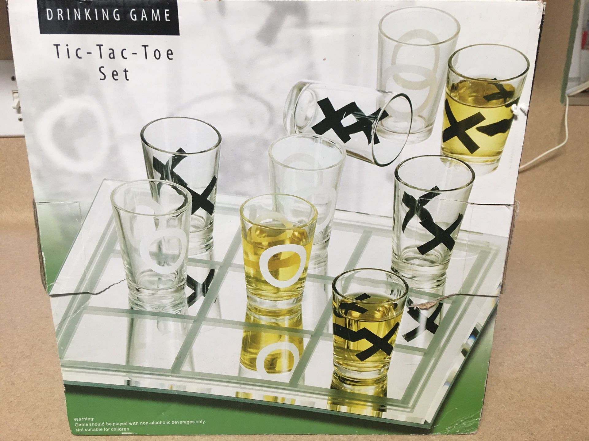 New Tic-Tac-Toe Drink Game