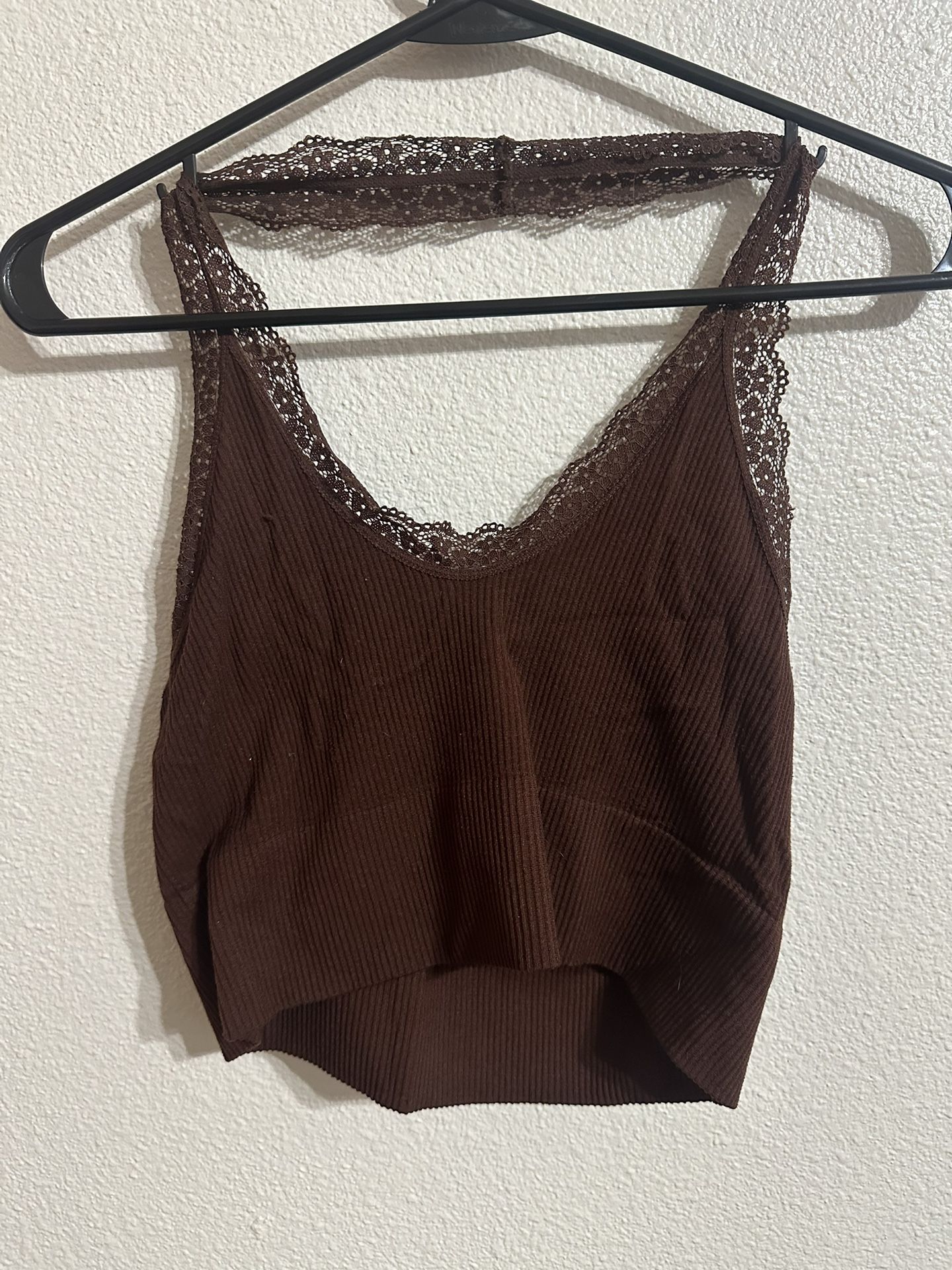 Brown Halter Top