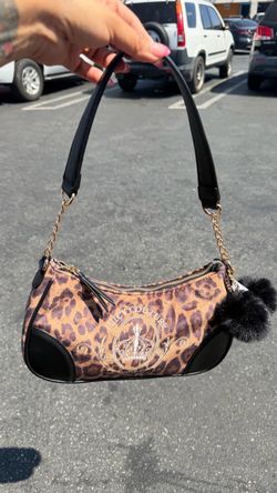 Juicy Couture Leopard Print Mini Shoulder Bag
