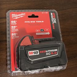 Milwaukee XC5.0 Red Lithium Battery