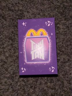 Unopened tinytan McDonalds toy BTS