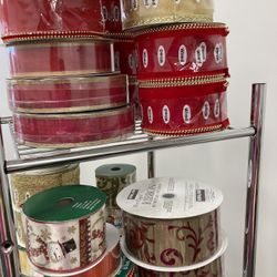 20 Rolls Of Holiday Ribbon 