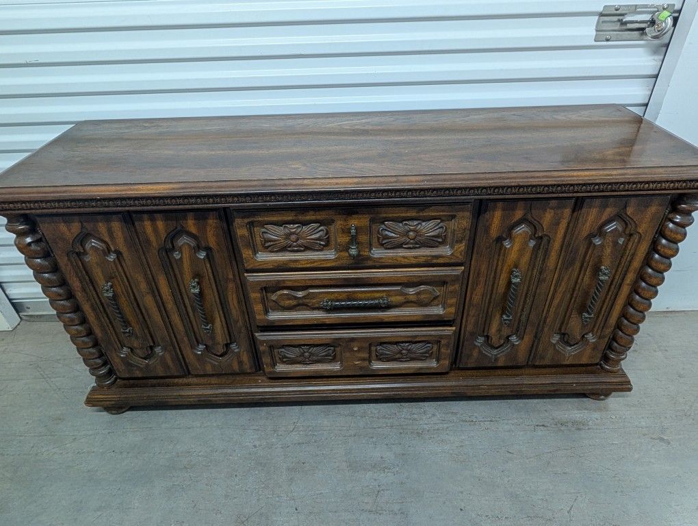 Solid Wood Buffet Table