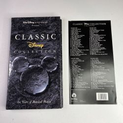 Classic Walt Disney Collection 60 Years Music Magic 4-Disc CD Set & Lyric Book