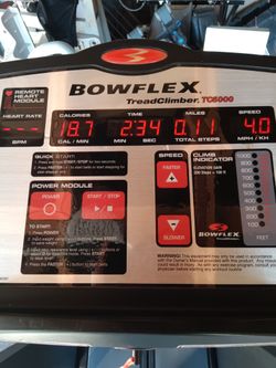 Bowflex Tread climber 