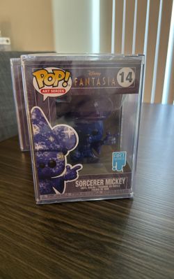 Funko Pop! Disney: Fantasia 80th Anniversary - Artist Series Mickey 1 Vinyl Figure, Blue