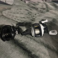Abu garcia and lews bait caster both brand new 