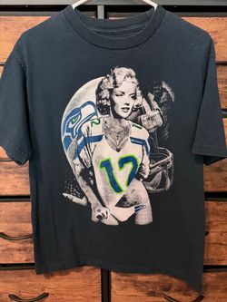Seattle Seahawks Marilyn Monroe shirt