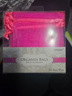 Organza bags 24 pcs