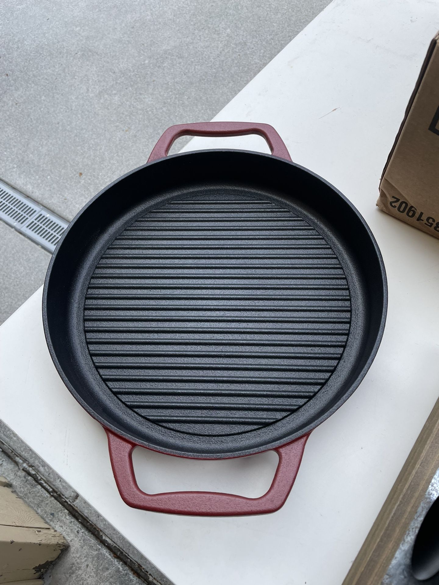 Heavy 12” Cast Iron Skillet