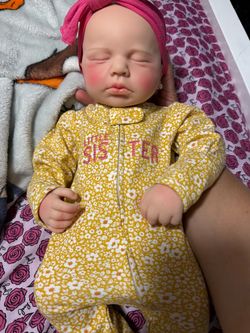 Reborn Baby Doll Sleeping Newborn