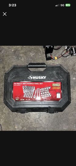 Husky 70-piece mechanics tool set New