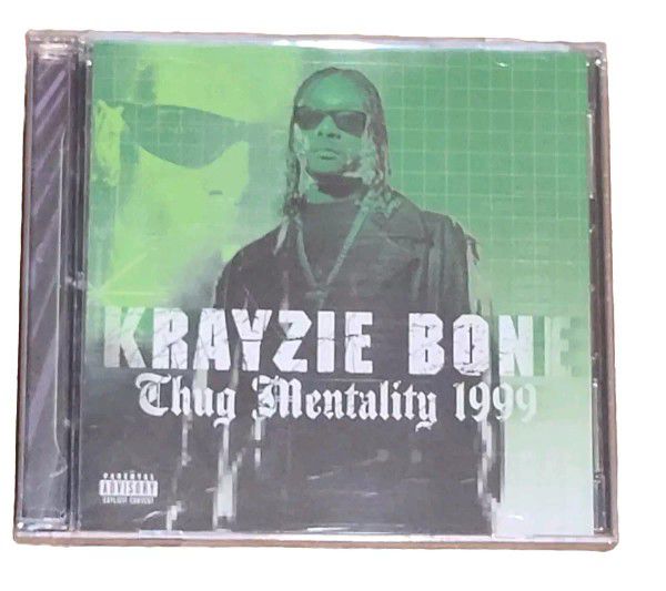 New Sealed Krayzie Bone Thug Mentality 1999 CD Rare HTF OOP Bone Thugs Rap

