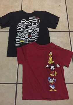 Mickey shirts size 4