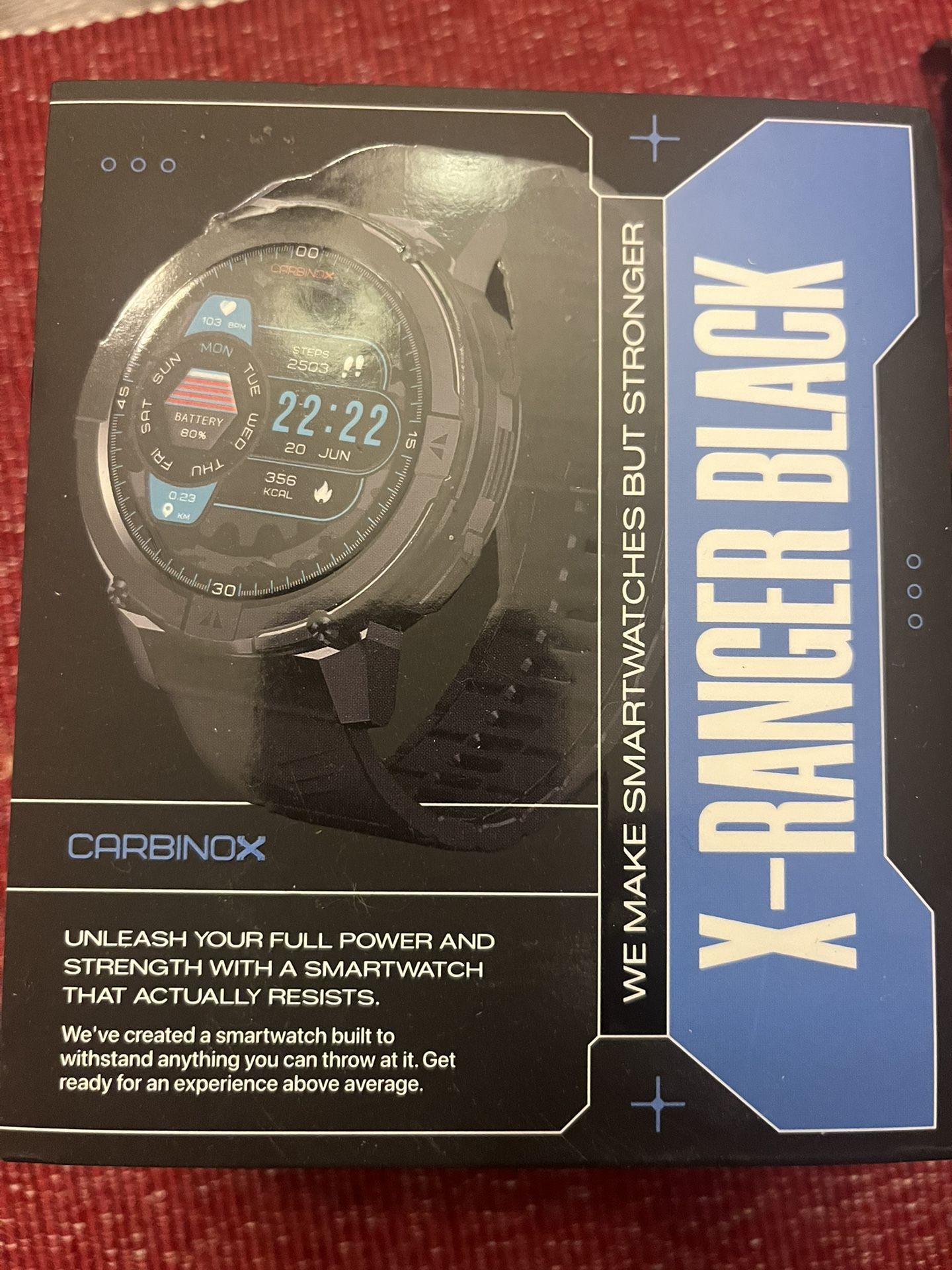 New Carbinox X-Ranger Smart Watch