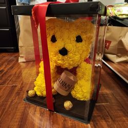 Large Winnie The Pooh Flower Bear
