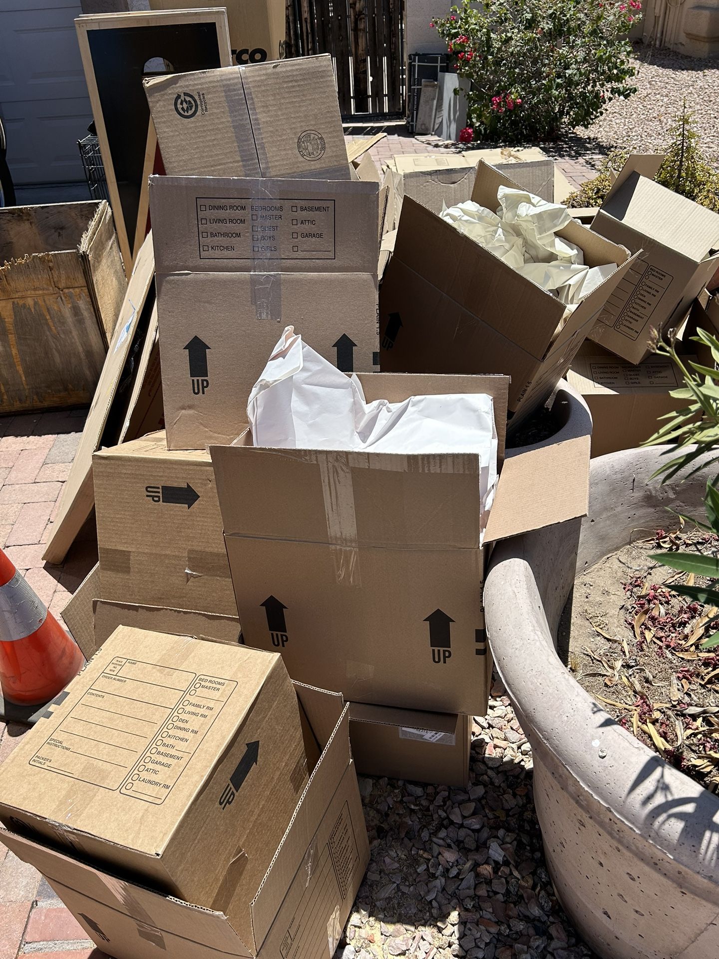 Free Moving Boxes And Packing Paper