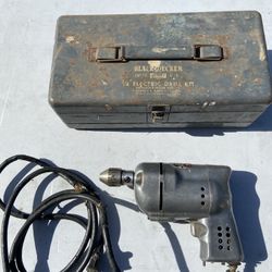 Vintage Black & Decker Drill 