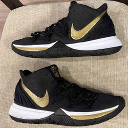 Nike KYRIE 5 “Black metallic gold” Shoes, Men’s Size 13