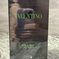 💚 VALENTINO UOMO BORN IN ROMA GREEN STRAVAGANZA – 100ml / 3.4 fl oz 💚