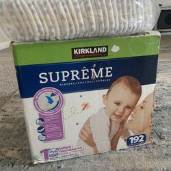 Size 1 Kirkland Diapers