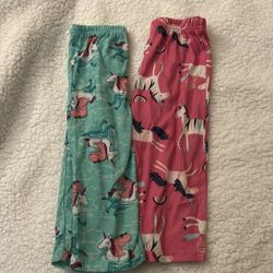 Unicorn Pajama Bottoms 2T 
