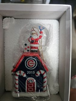 CUBS collectors Christmas collection ornaments