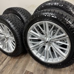 NEW 22 inch zl1 style wheels wrapped in 275/50r22 atturo ATS tires