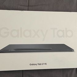 SAMSUNG Galaxy Tab S7 FE 12.4” 64GB WiFi Android Tablet, Large Screen, S Pen Included Black SEALED
