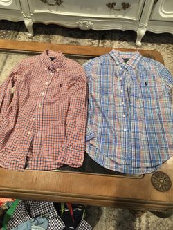 Kids Ralph Lauren shirts size small 8