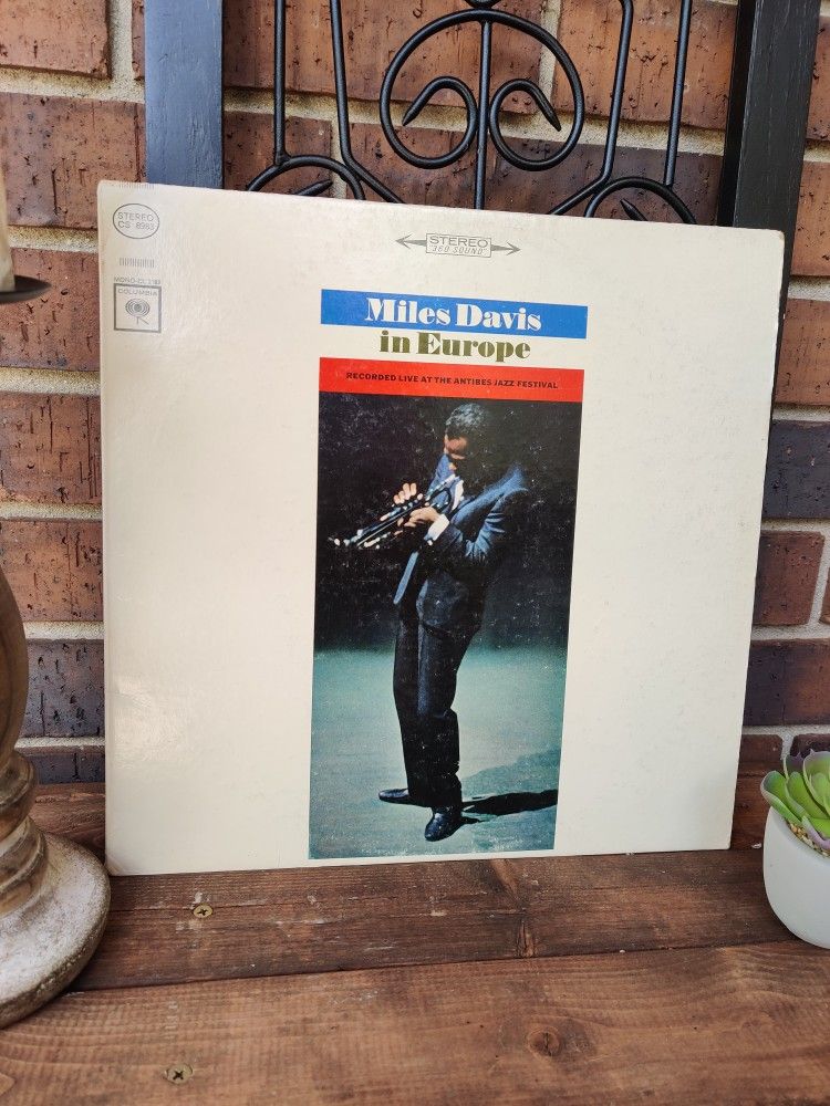 Vintage Miles Davis IN Europe Vintage Lp/Album/Record/Album