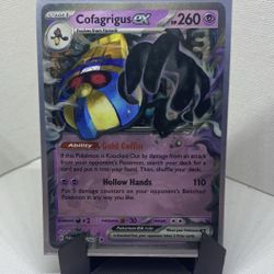 Pokémon Cards: Cofagrigus ex,Vespiquenex And More ! 