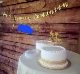 Mi Primera Communion Sign