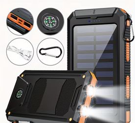 power bank with solar charger
