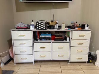 White dresser
