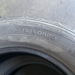 P27560R20 Tires