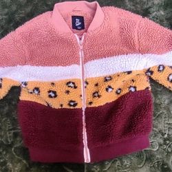 Art Class Girls' Teddy Color Block Jacket
