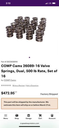 Small Block Chevy Valve Springs