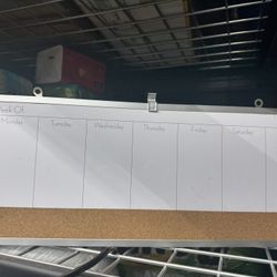 Weekly Whiteboard Planner