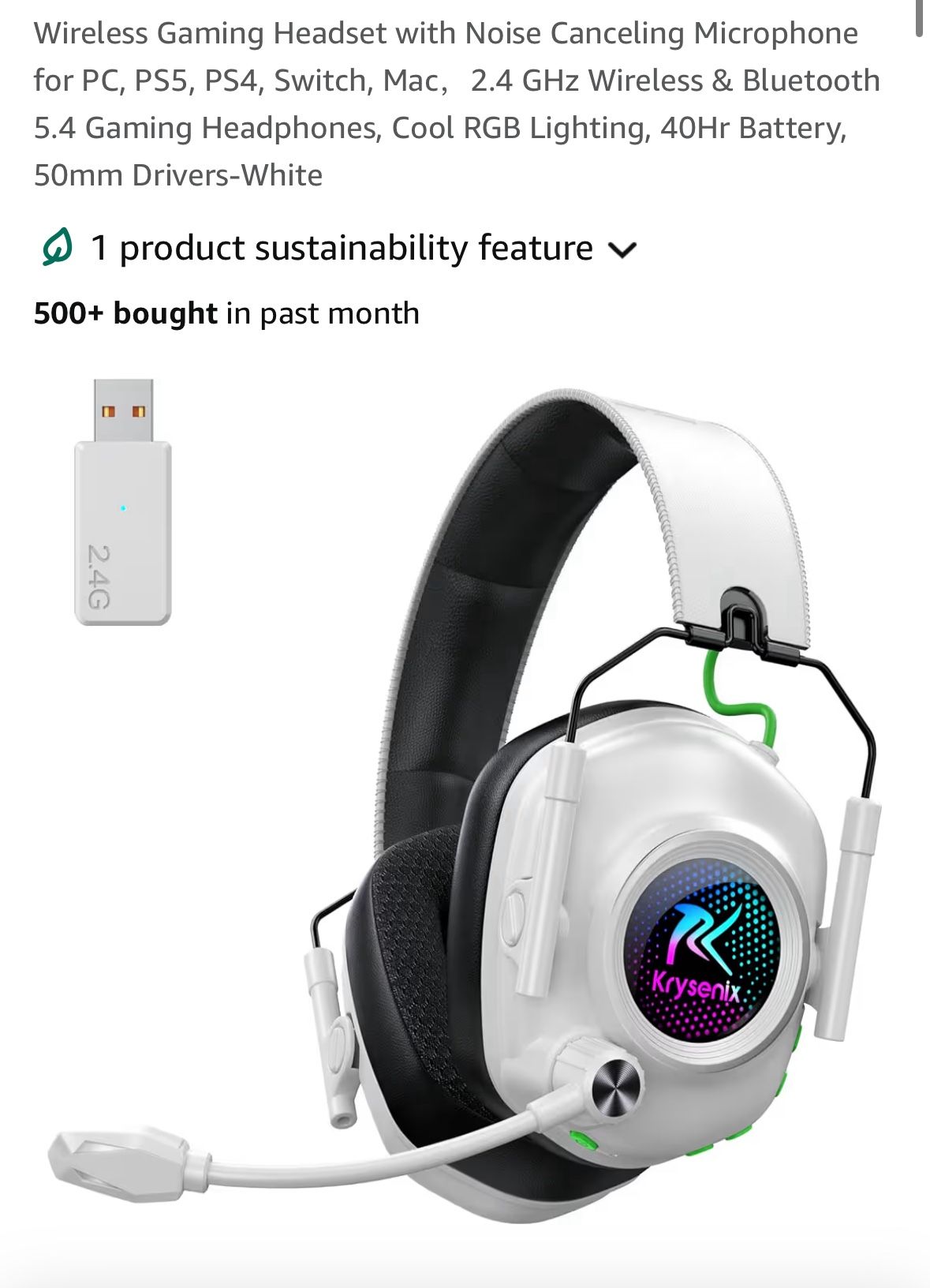 Wireless Gaming Headset